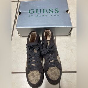 GUESS Men’s Jaden Shoes Size 8.5M Gucci Style Brown New with Box  🔥💎